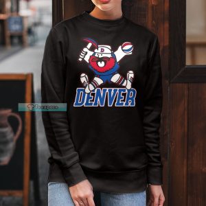 Denver Nuggets Mascot Funny Long Sleeve Shirt