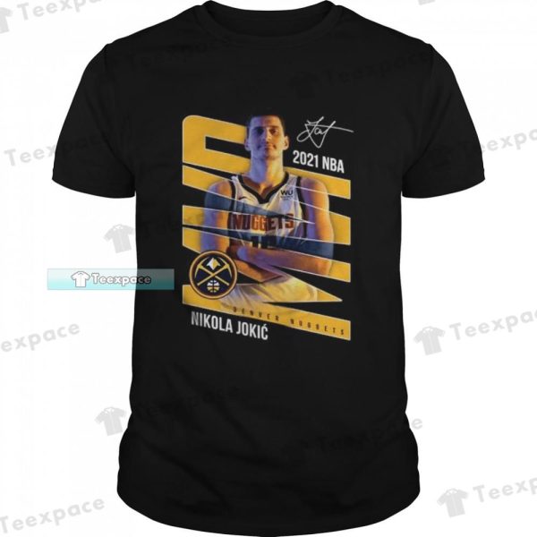 Denver Nuggets Nikola Jokic MVP Signature Shirt