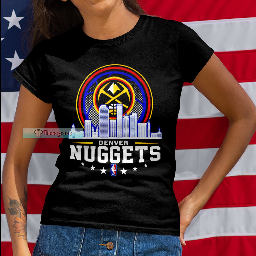 Denver Nuggets The City Champions T Shirt Womens