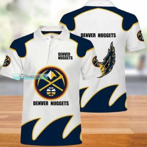 Denver Nuggets Vintage Polo Shirt 1