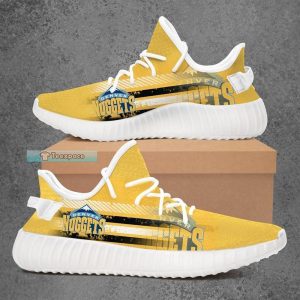 Denver Nuggets With Yellow Yeezy Shoes