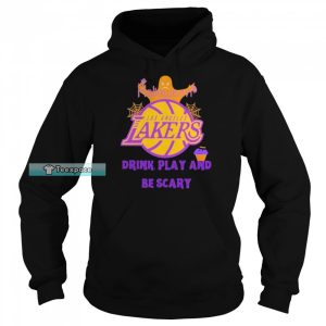 Drink Play And Be Crazy Halloween Lakers Shirt