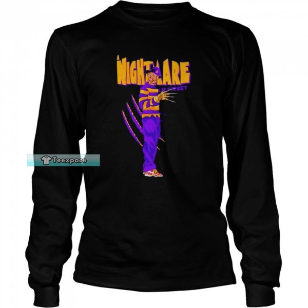 Freddy Krueger Los Angeles Lakers Halloween Shirt