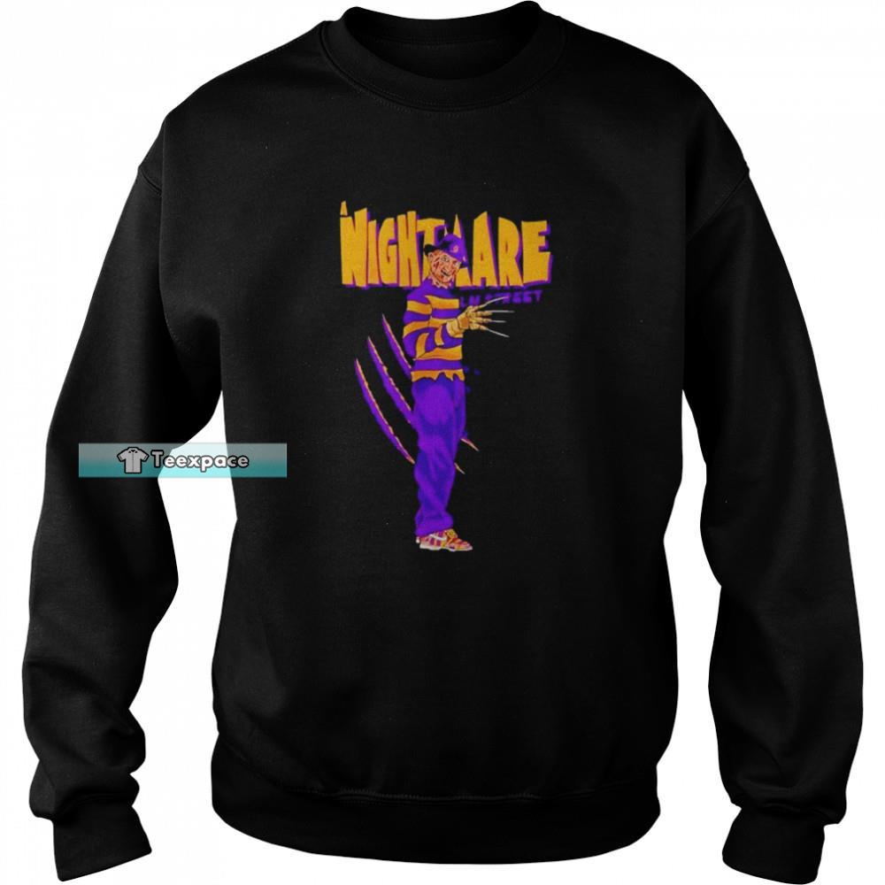 Freddy Krueger Los Angeles Lakers Halloween Sweatshirt