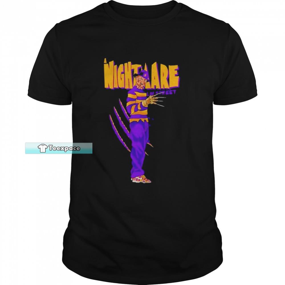 Freddy Krueger Los Angeles Lakers Halloween Unisex T Shirt