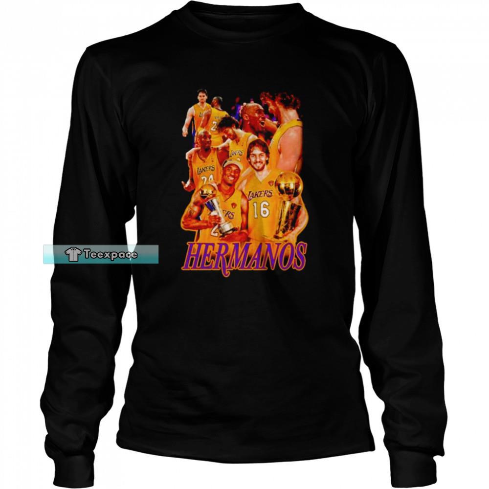 Hermanos Los Angeles Lakers Long Sleeve Shirt