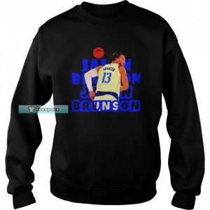 Jalen Brunson 13 New York Knicks Sweatshirt