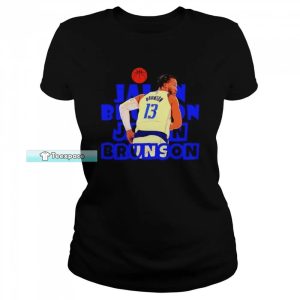 Jalen Brunson 13 New York Knicks T Shirt Womens