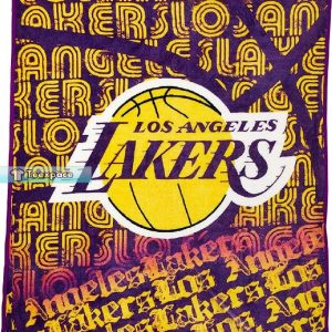 Lakers Fleece Throw Blanket