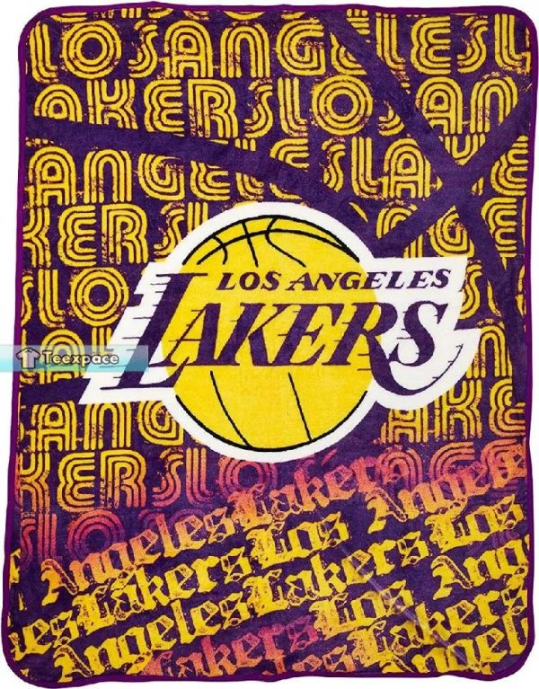 Lakers Fleece Throw Blanket