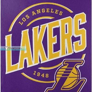 Lakers Plush Throw Blanket