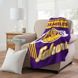 Lakers Throw Blanket 1