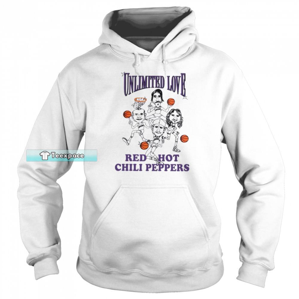 Lakers Unlimited Love Red Hot Chili Peppers Hoodie