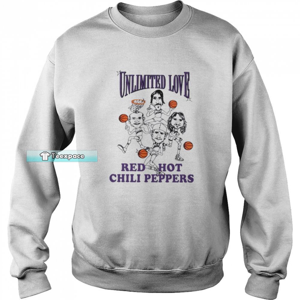Lakers Unlimited Love Red Hot Chili Peppers Sweatshirt