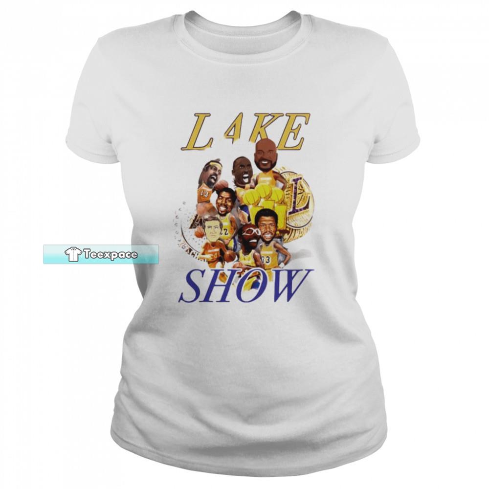 LeBron James Lake Show T Shirt Womens