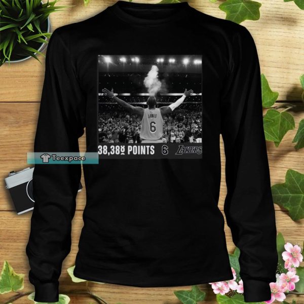 LeBron James Los Angeles Lakers NBA All-Time Scoring Shirt