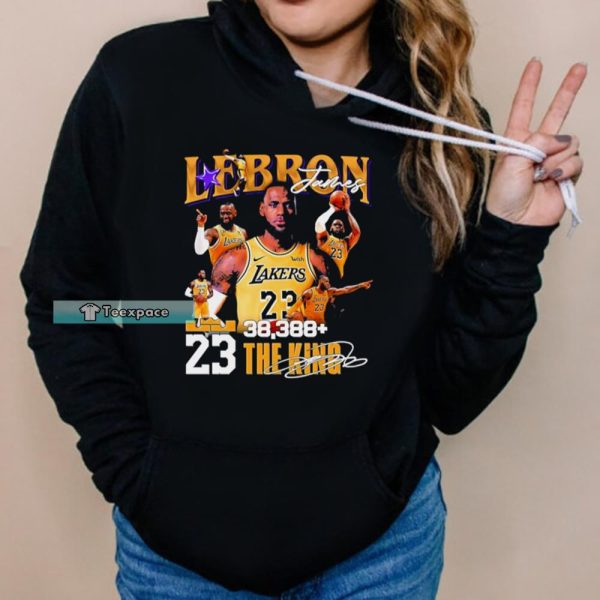 Lebron 23 Lakers Shirt Signature Shirt