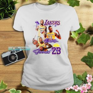 Lebron James Lakers Leading Scorer T Shirt Womens