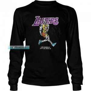 Los Angeles City Of Angels Lebron Lakers Long Sleeve Shirt