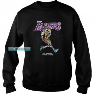 Los Angeles City Of Angels Lebron Lakers Sweatshirt