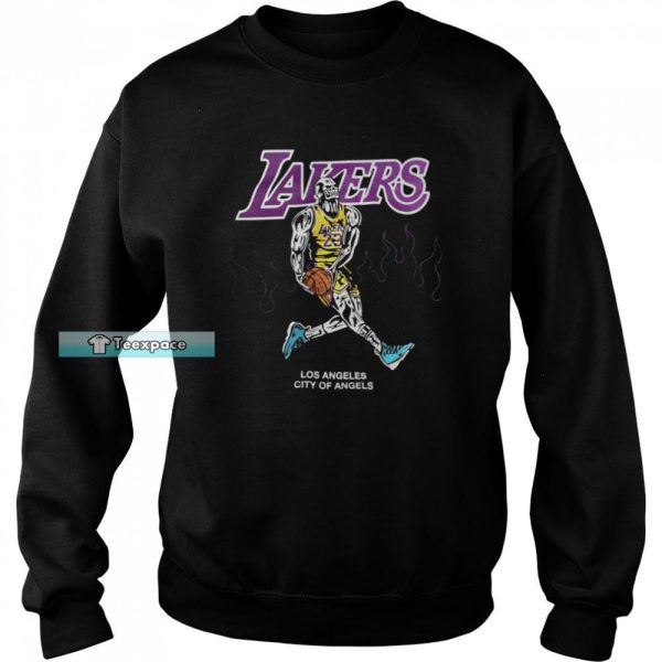 Los Angeles City Of Angels Lebron Lakers Shirt