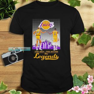 Los Angeles Lakers Abdul Jabbar And Lebron James Legends Unisex T Shirt