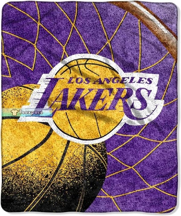 Los Angeles Lakers Fuzzy Blanket