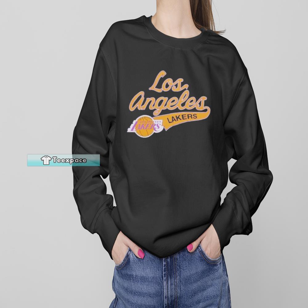 Los Angeles Lakers Script Sweatshirt