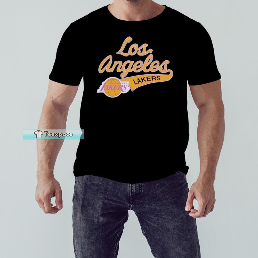 Los Angeles Lakers Script Unisex T Shirt