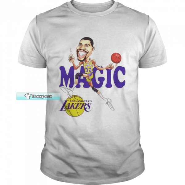 Magic Johnson Funny Los Angeles Lakers Shirt