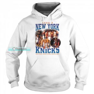 New York Knicks Basketball 1990s Knicks Hoodie