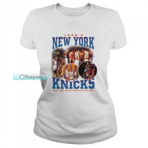 New York Knicks Basketball 1990s Knicks T Shirt Womens