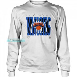 New York Knicks Big Logo Knicks Long Sleeve Shirt
