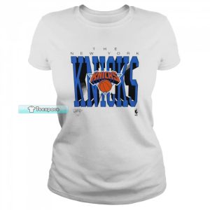 New York Knicks Big Logo Knicks T Shirt Womens