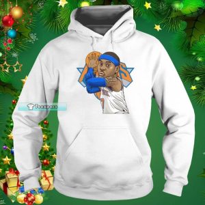 New York Knicks Carmelo Anthony Chibi Hoodie