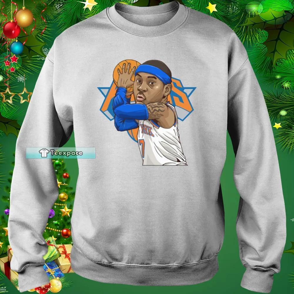 New York Knicks Carmelo Anthony Chibi Sweatshirt