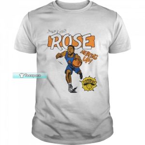 New York Knicks Comic Book Derrick Rose Shirt