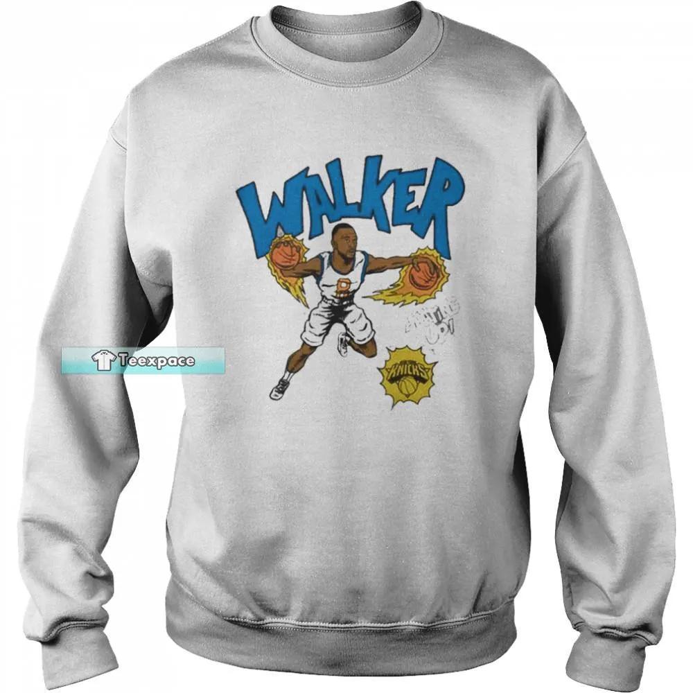 New York Knicks Comic Book Kemba Walker Sweatshirt