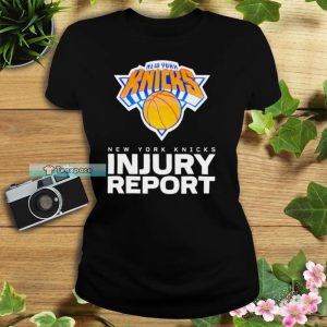 New York Knicks Injury Report Knicks T Shirt Womens
