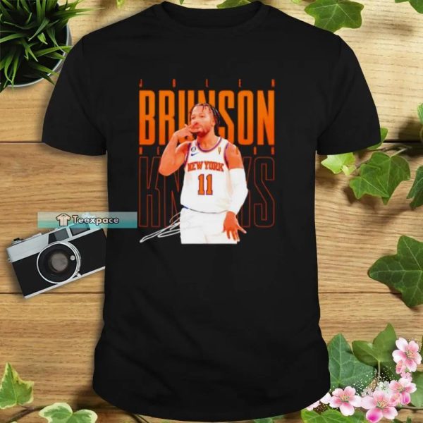 New York Knicks Jalen Brunson Signature Shirt