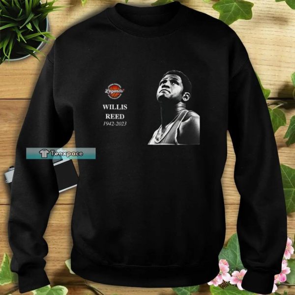 New York Knicks Legend Willis Reed 1942 2023 Rip Shirt