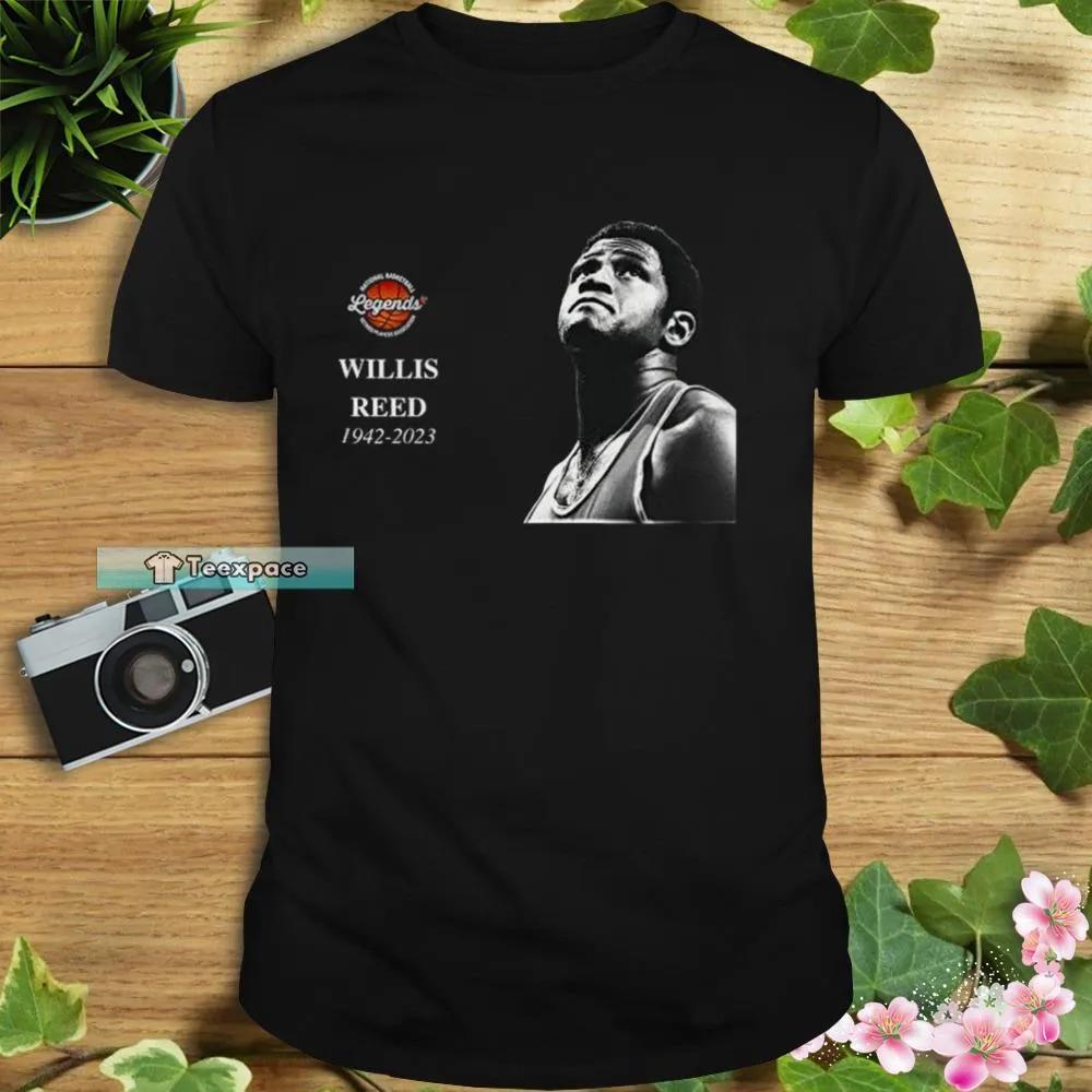 New York Knicks Legend Willis Reed 1942 2023 Rip Unisex T Shirt