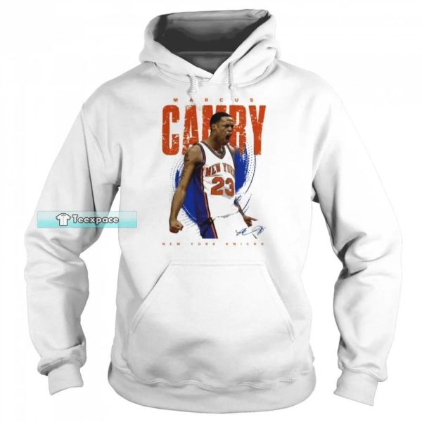 New York Knicks Marcus Camby Signature Shirt