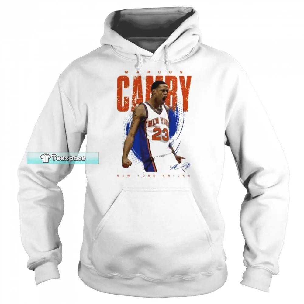 New York Knicks Marcus Camby Signature Sweatshirt