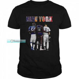 New York Knicks New York Yankees New York Giants Unisex T Shirt