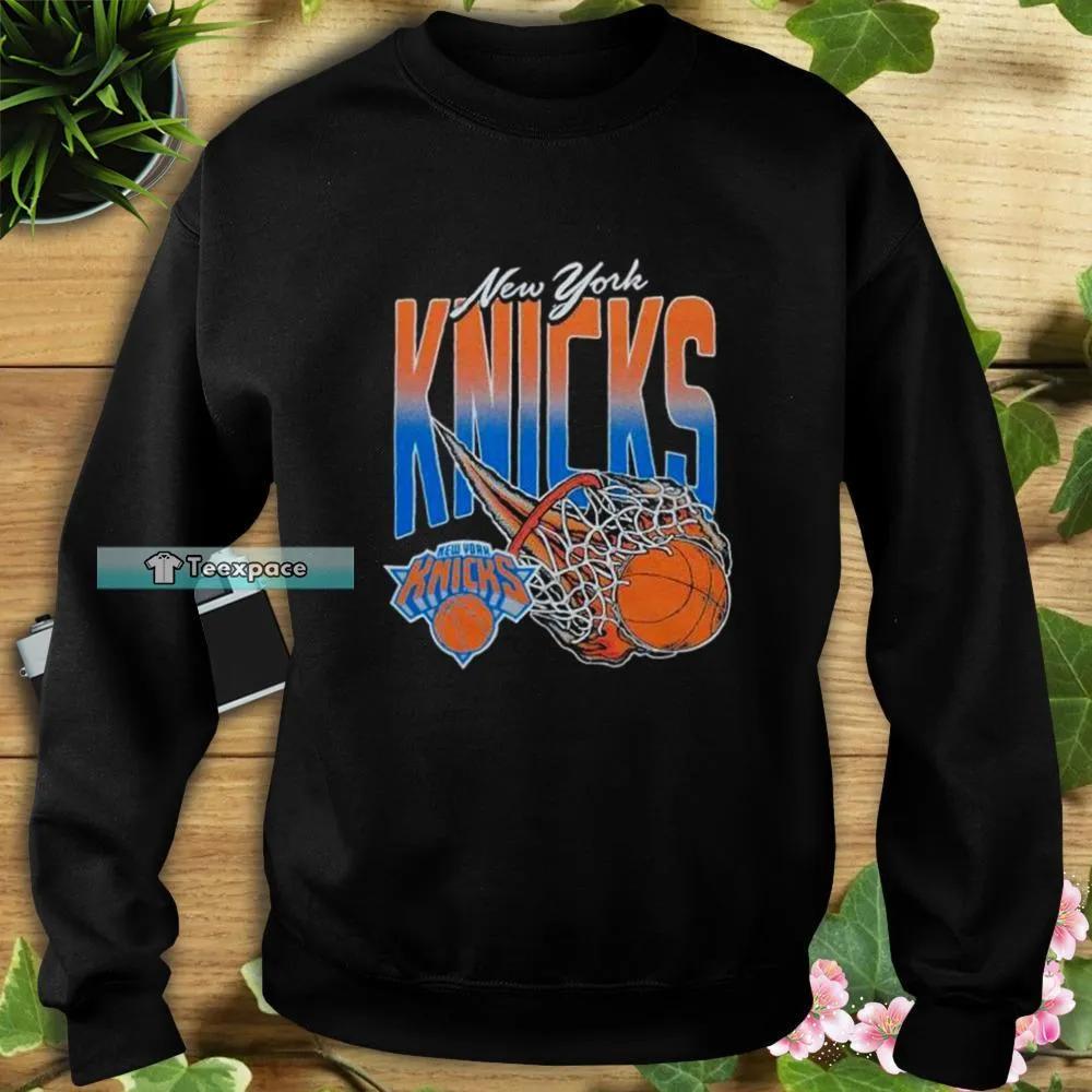 New York Knicks On Fire NBA Knicks Hoodie