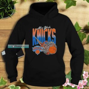New York Knicks On Fire NBA Knicks Sweatshirt