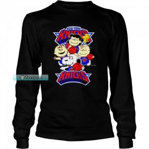 New York Knicks Snoopy Dog Friends Long Sleeve Shirt