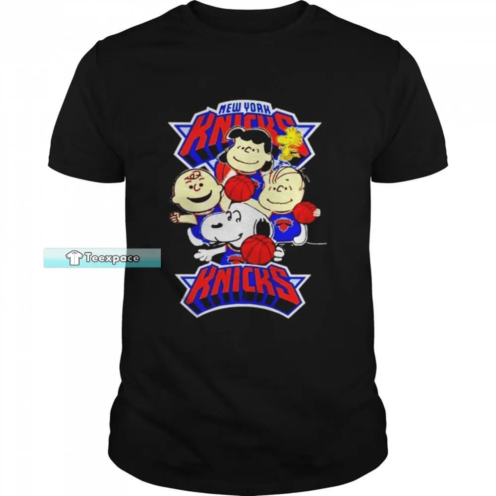 New York Knicks Snoopy Dog Friends Unisex T Shirt