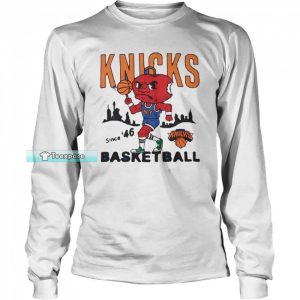New York Knicks The Apple Knicks Long Sleeve Shirt